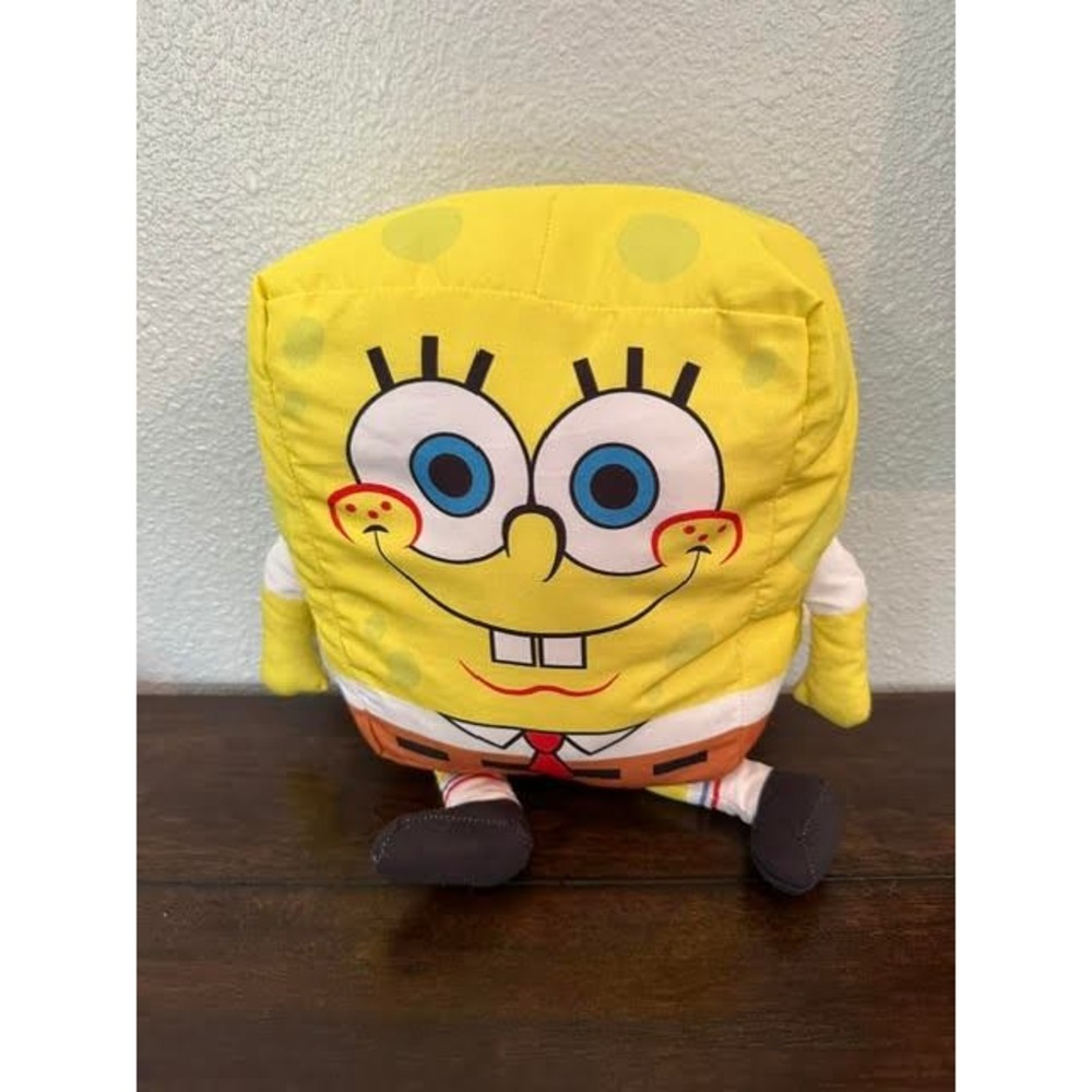 Nickelodeon SpongeBob SquarePants Nick 90s Plush Stuffed Toy Yellow 2022